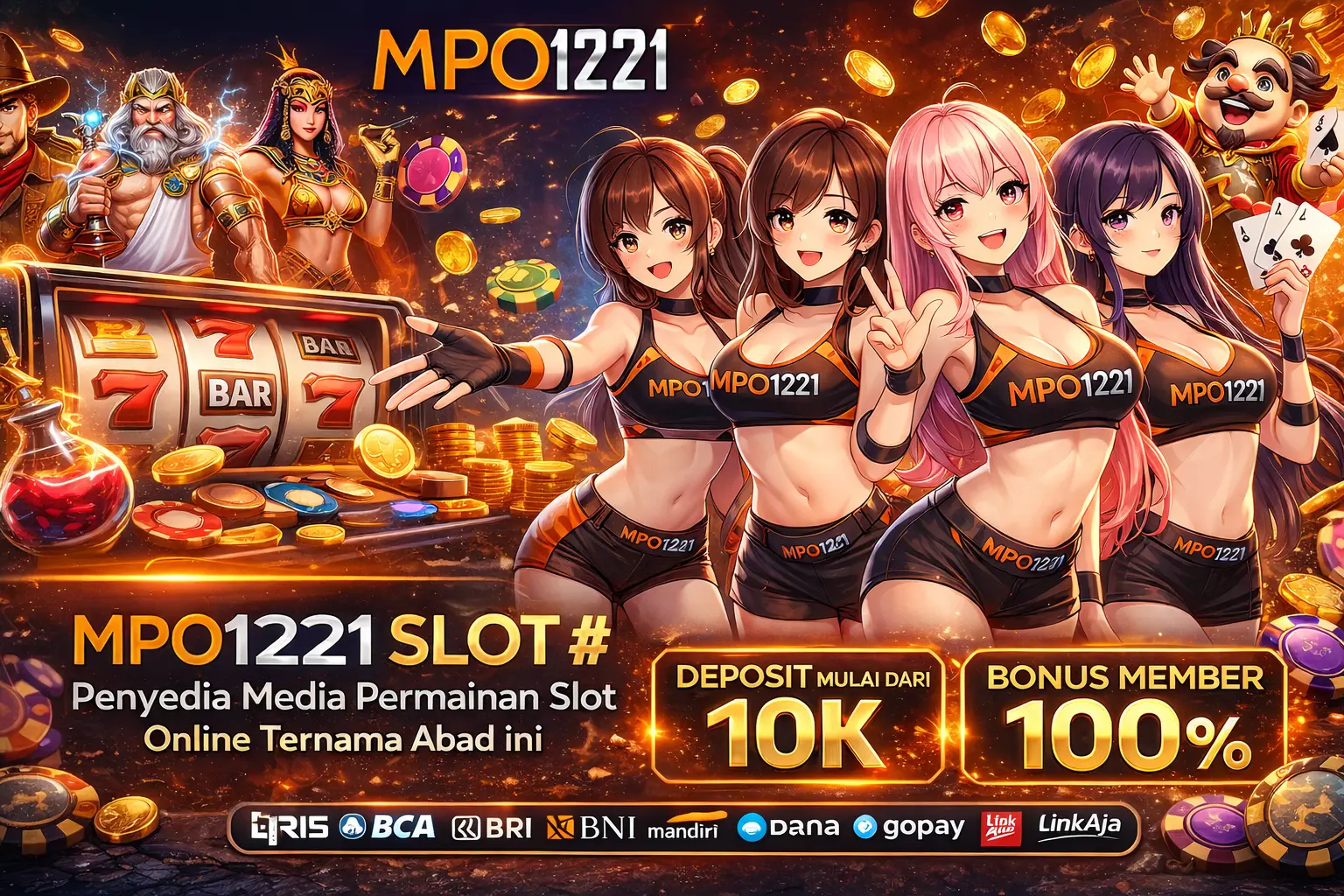 MPO1221 SLOT # Penyedia Media Permainan Slot Online Ternama Abad ini