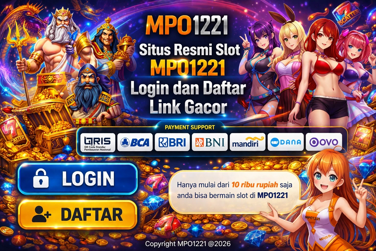 MPO1221 LOGIN ⚡️ Program S1 MPO1221 Bergelar Slot Gacor